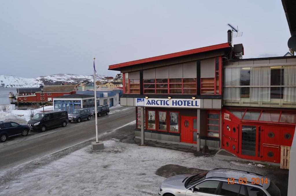 Mehamn Arctic Hotel المظهر الخارجي الصورة